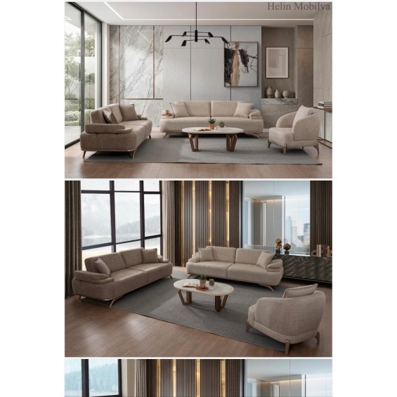 CASWA VİOLET KOLTUK TAKIMI